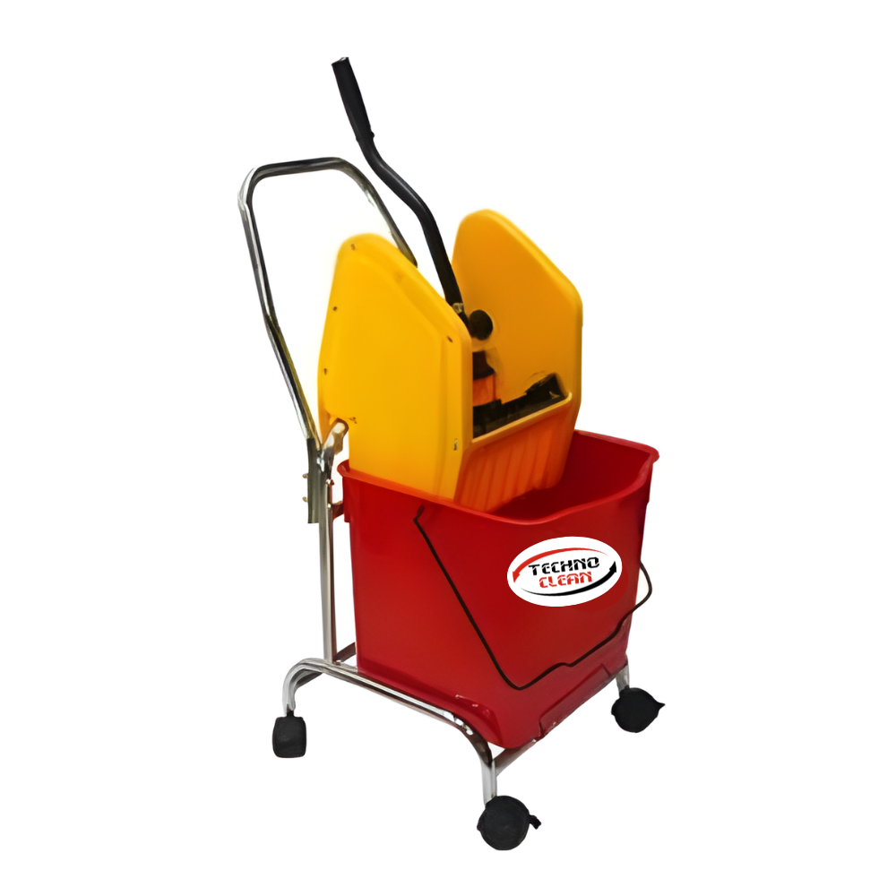 20L Single Bucket Wringer Trolley